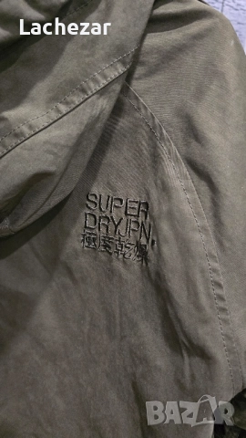 Mъжко зимно яке SuperDry размер S/M, снимка 7 - Якета - 52347922