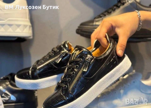 🔥👑 Мъжки Обувки Giuseppe Zanotti – Лукс, Класа и Характер  👑🔥, снимка 3 - Ежедневни обувки - 53632474