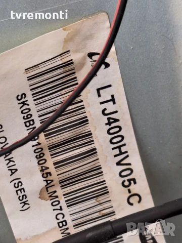 Платка T-CONTROL BOARD BN41-01789A LSJ400HV05-S .for 40inc DISPLAY LTJ400HV05-C for SAMSUNG UE40ES61, снимка 4 - Части и Платки - 50741335