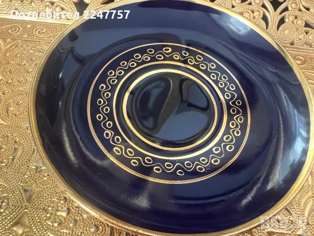 Двоен сет порцелан Echt Kobalt, снимка 8 - Антикварни и старинни предмети - 53022203