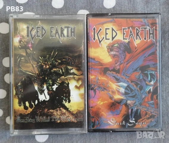 Iced Earth - Something wicked this way comes & The Dark Saga (Аудио Касети) Heavy Metal 