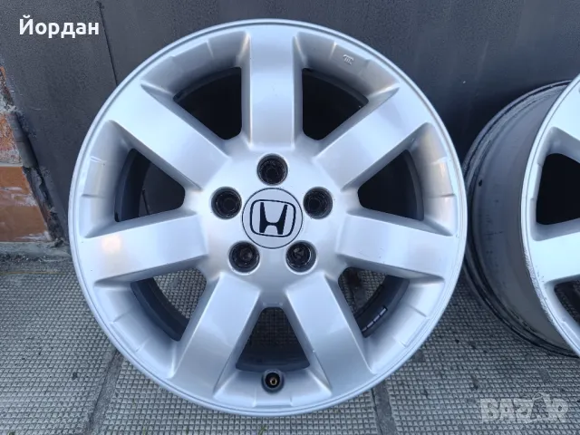 Оригинални алуминиеви джанти 17 цола HONDA CR-V / ХОНДА ЦР-В 5x114,3 64,1, снимка 6 - Гуми и джанти - 49993386