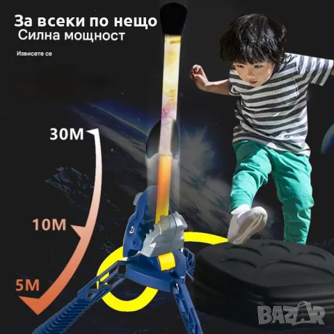 Детска играчка за изстрелване на ракети, снимка 6 - Образователни игри - 50295118