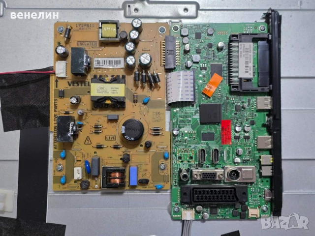 Mainboard 17MB95S-1 от FINLUX 32FLY168S , снимка 3 - Части и Платки - 50739037