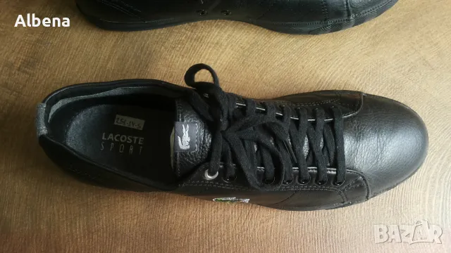 LACOSTE LEATHER Shoes Размер EUR 43 / UK9 обувки естествена кожа 251-14-S, снимка 6 - Ежедневни обувки - 46991197