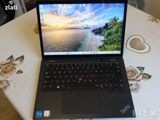 Таблет и Лаптоп 2в1 ThinkPad L13 Yoga Gen 3 - 13.3" - i5-1235U 10-ядрен / 16GB RAM/модел 2023година , снимка 2 - Лаптопи за работа - 53342118