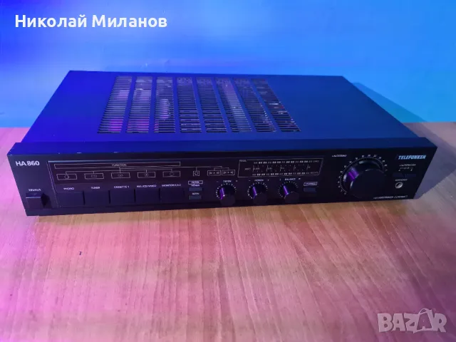 Telefunken HA-860 Усилвател, снимка 2 - Ресийвъри, усилватели, смесителни пултове - 47187326