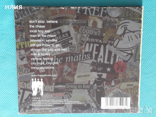The Law – 2009 - A Measure Of Wealth(Indie Rock)(Digipak), снимка 7 - CD дискове - 45063314