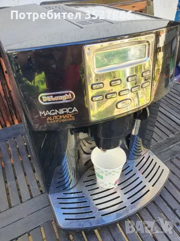 Кафе машина Delonghi Magnifica , снимка 2 - Кафе машини - 47449182