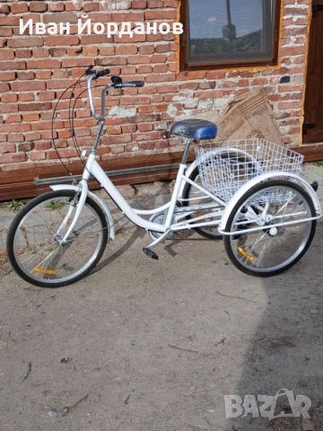 Триколесен Велосипед Триколка 24 цола 6 скорости