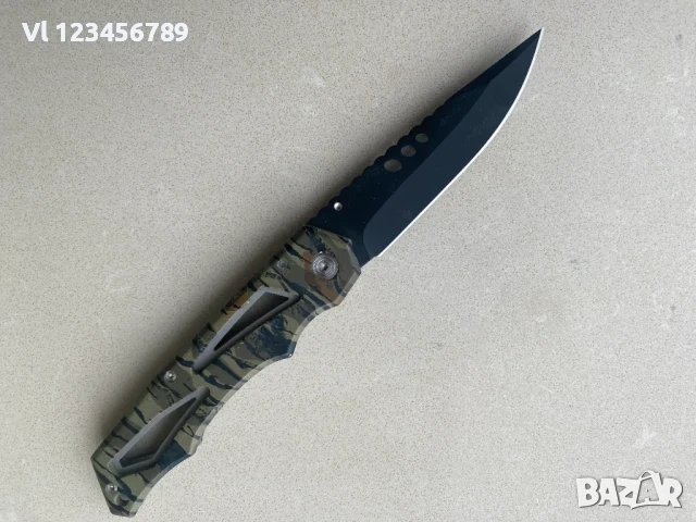 Сгъваем нож Columbia / 105х240см /маскировъчен, снимка 2 - Ножове - 53814491