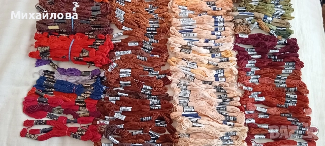 Конци за бродиране"Ljubica", Пъпетс и Ариадна-250 бр., снимка 16 - Гоблени - 43686481