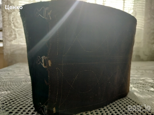 Автентичен колан за кръст от шаяк, снимка 3 - Антикварни и старинни предмети - 52435347