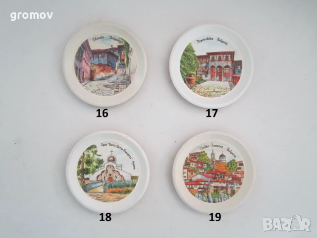 малки сувенирни чинийки, снимка 5 - Декорация за дома - 19254724