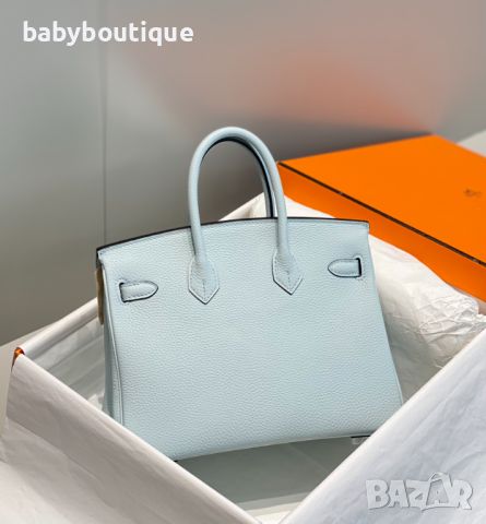 Hermes Birkin Holy Grail Blue, снимка 2 - Чанти - 45396701