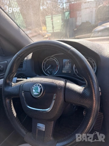 Skoda Octavia vRS 2.0 TFSI (200 к.с.) — Изключително състояние, снимка 3 - Автомобили и джипове - 53814983