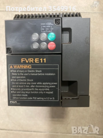 Честотен регулатор(инвертор)FUJI 1,5кw/400в, снимка 3 - Други машини и части - 50971685