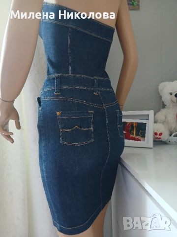Лятна рокля Деним PJ, снимка 6 - Рокли - 50925032