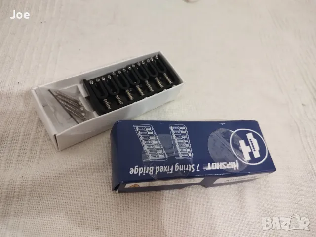 Hipshot 7 String Fixed Guitar Bridge 0.175, снимка 1 - Китари - 46889483