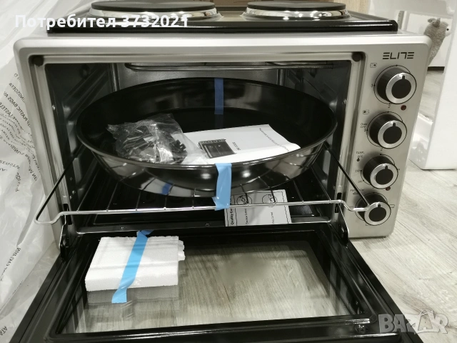 Готварска печка с мини фурна., снимка 2 - Печки, фурни - 53089292