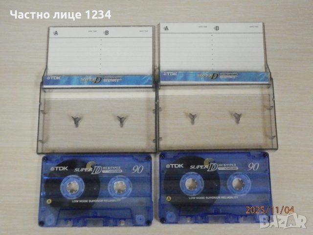 Аудио касети хром - TDK Super D 90 & TDK SD 90, снимка 2 - Аудио касети - 48588902