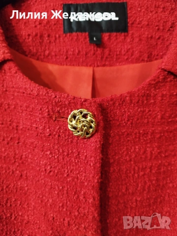 Дамско сако Кензол,Л,красиво букле