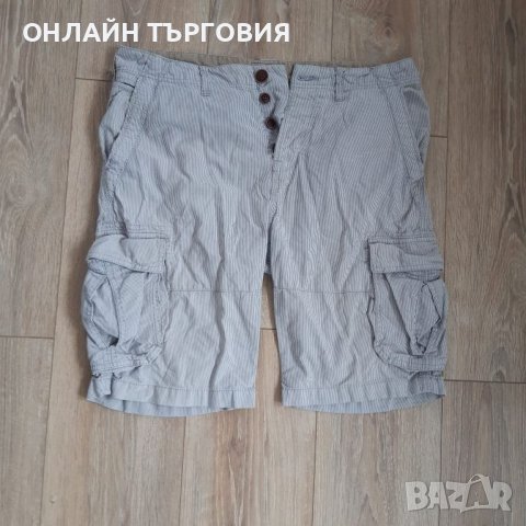 Стилни мъжки къси панталони, снимка 1 - Къси панталони - 45113403