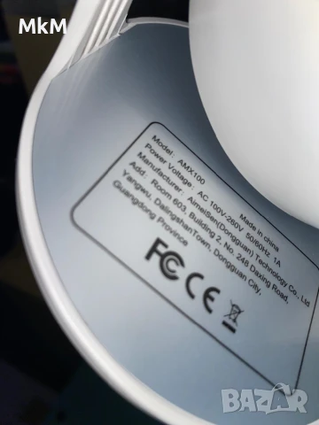 Мини Bluetooth проектор AMX100 , поддържащ 4K 1080P преносим, снимка 10 - Плейъри, домашно кино, прожектори - 51300628