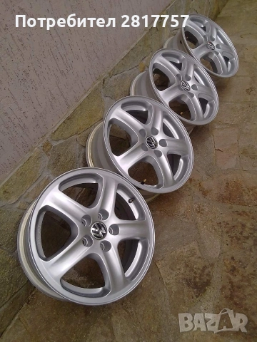 15цола 5х100мм алуминиеви джанти , снимка 5 - Гуми и джанти - 53567163