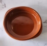 Испанска кръгла керамична тава, снимка 1