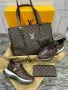 дамски маратонки, чанта / раница и портмоне louis vuitton , снимка 1