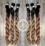 💗Професионален Бутиков Блестящ Канекалон Ангелска Коса - Yaki Remy 100% - SPARKLE Braids! КОД АН225, снимка 5