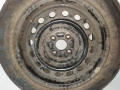 Желязна джанта с гума 15 ка за Тойота Ярис или Корола с 4 дупки, снимка 2