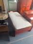  021122 легло с матрак от дърво 190/90см цена 230 лв или 117.60 евро смр -190см / 90см широко -еднол, снимка 3