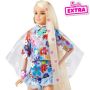 Кукла Barbie Extra Flower Power - с много дълга руса коса и домашен любимец / Mattel, снимка 3