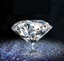 Диамант мойсанит, 12 карата, 15 мм., снимка 2