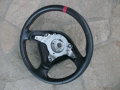 Волан, трилъчев, спортен - оригинален Аudi A3 - с дупчена кожа ! , снимка 2