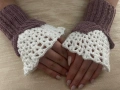 Ръчно плетени ръкавици с цвят по ваш избор, снимка 1