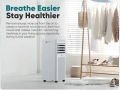 Мобилен климатик KGOGO 9000 BTU 4в1, Охлаждане, Влагоуловител, Вентилация и Филтрация , снимка 7