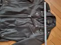 Кожено яке/рокерско/ 100% естествена кожа/свински бокс/, снимка 1