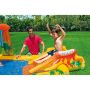 Пълно лятно забавление: Пръскащ надуваем басейн с пързалка за безкрайно удоволствие в горещите летни
