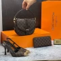 обувки на ток louis vuitton , снимка 7