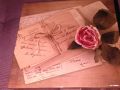 Notepad box with paper cardboard Кутия нова с листчета за бележки 95х95мм, снимка 3