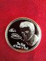Позлатена възпоменателна монета с Елвис Пресли - Краля на Рока, снимка 1 - Нумизматика и бонистика - 45871284