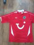 UNDER ARMOUR HANNOVER 96 2008/2009 HOME SHIRT - колекционерска футболна тениска С/М, снимка 5