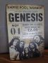 Genesis 4 NOV 1974,Empire Pool,Wembley-метална табела (плакет), снимка 1