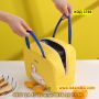 Жълта термо чанта за храна за училище, за детска кухня - "Пате с крачета" - КОД 3769, снимка 7