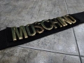НОВ чер ластичен колан MOSCHINO , снимка 2