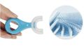 Иновативна четка за зъби за деца, С U Образна Форма, Ергономична, Синя , Розова  от 2 до 6 години, снимка 2