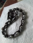 Коланче плетеното с черепи 42928, снимка 2